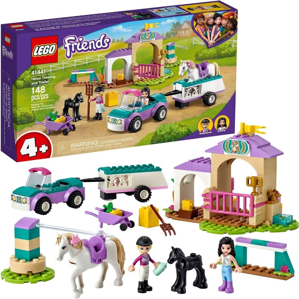 Lego Friends Horse Training and Trailer 41441  Brand New